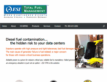Tablet Screenshot of fuelmanagement.com