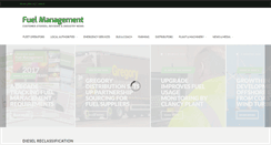 Desktop Screenshot of fuelmanagement.co.uk
